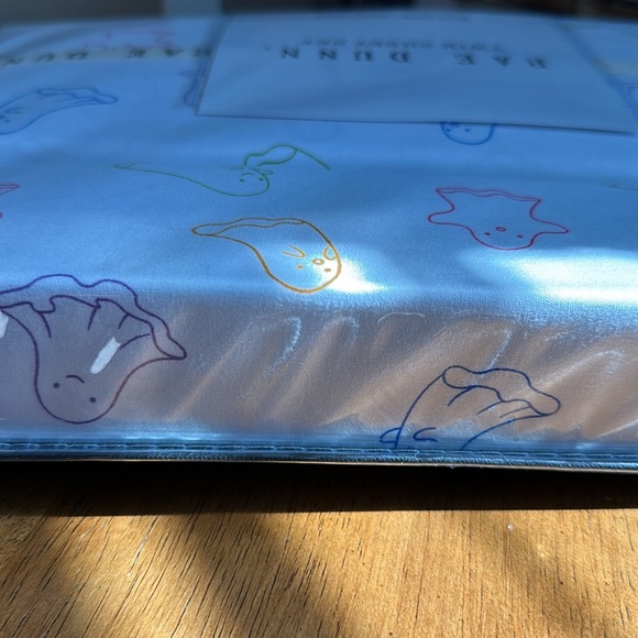 RAE DUNN 😱😱😱 👻TWIN GHOSTIES👻 ghosts Halloween sheet set NEW so adorable - Picture 6 of 8